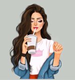 عکس-کارتونی-دختر-مو-فرفری-4.jpg