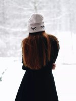 Girl with a hat-wallpaperz.blog.ir.jpg