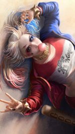 Harley Quinn artwork wallpaperz.blog.ir.jpg