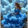 Blue lady