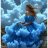Blue lady